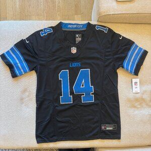 Amon-Ra St. Brown Detroit Lions Black Jersey Men's Size S